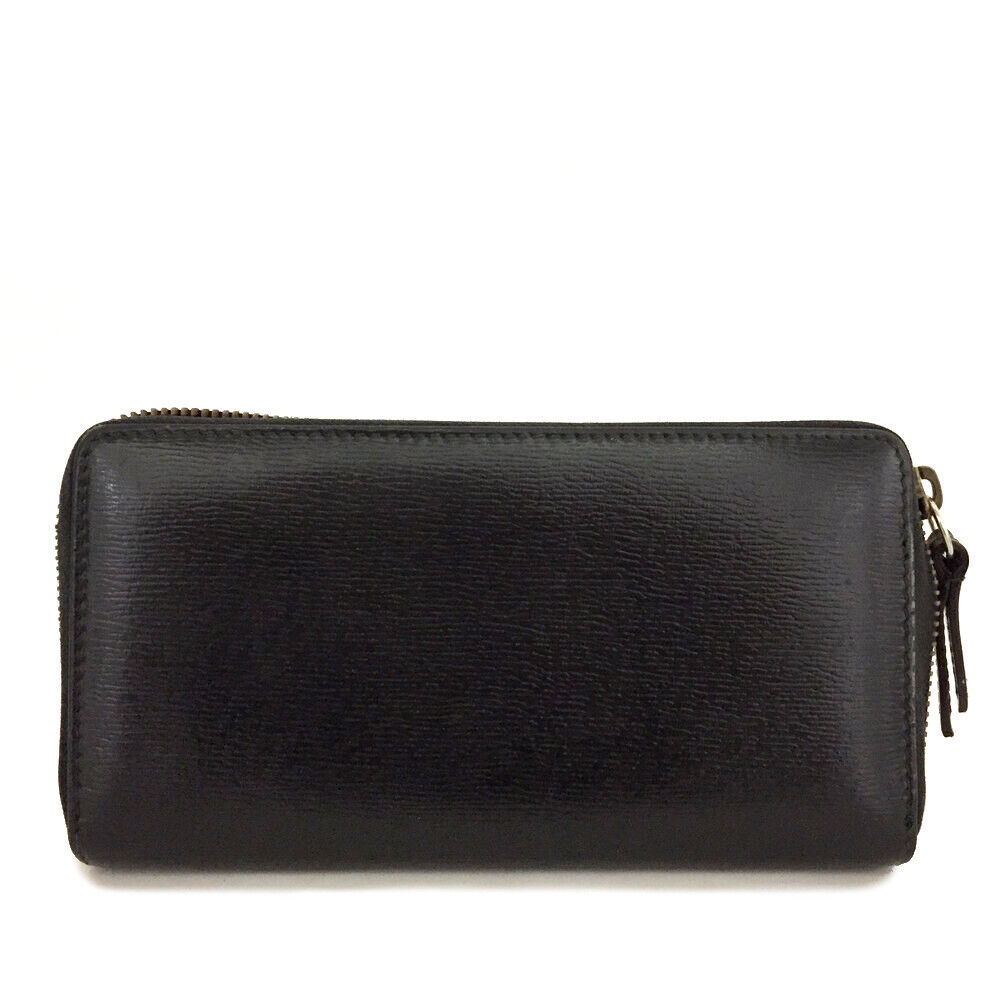 Gucci King Snake Printed Black Leather #75396G15 - Picture 4 of 8